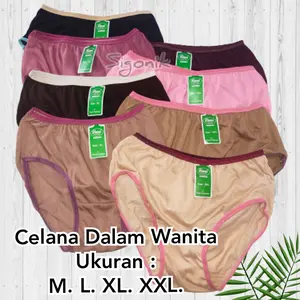 CD Celana Dalam Wanita Perempuan Dewasa S M L XL XXL Big Size Polos