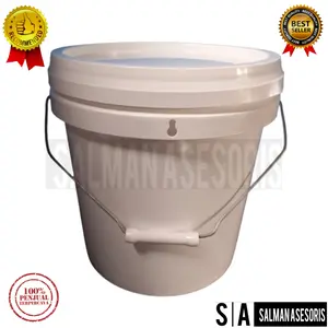 Ember Plastik 10 Kg Putih Polos