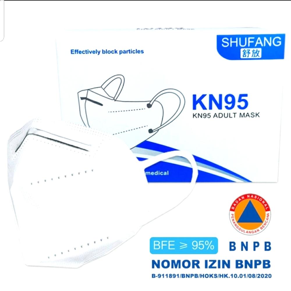 MASKER KN95 MEDIS TERMURAH 5PLY ANTI DEBU, VIRUS DLL TERMURAH