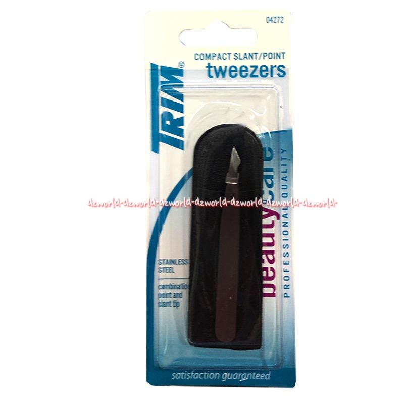 Trim Compact Slant Point Tweezers Alat Pinset Dengan Sarung Bungkus ...