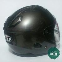Gambar Helm KYT KYOTO ORIGINAL - KYT KYOTO SOLID GUNMETAL (CLEAR) dari LIORY HELM Kota Bekasi 2 Tokopedia