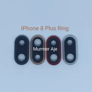 Lensa kaca kamera belakang iphone 8 plus oem