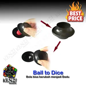Dice to Ball Alat sulap Dadu jadi Bola Alat Sulap Anak