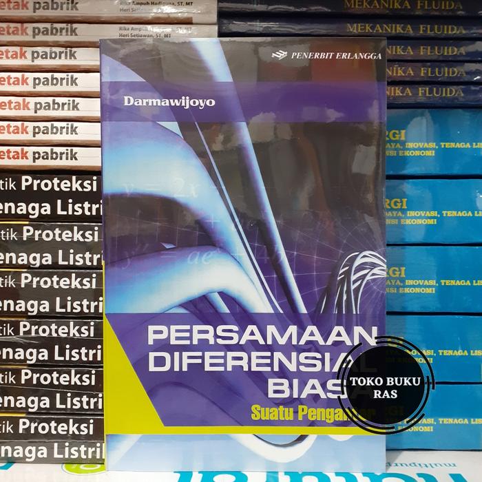 Gambar BUKU PERSAMAAN DIFERENSIAL BIASA SUATU PENGANTAR dari TOKO BUKU RAS Kota Medan Tokopedia