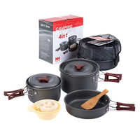 Gambar COOKING SET NATUREHIKE NH15T203-G PANCI WAJAN POT NESTING CAMPING - NH15T203-G dari Bai Outdoor Kota Administrasi Jakarta Timur 2 Tokopedia