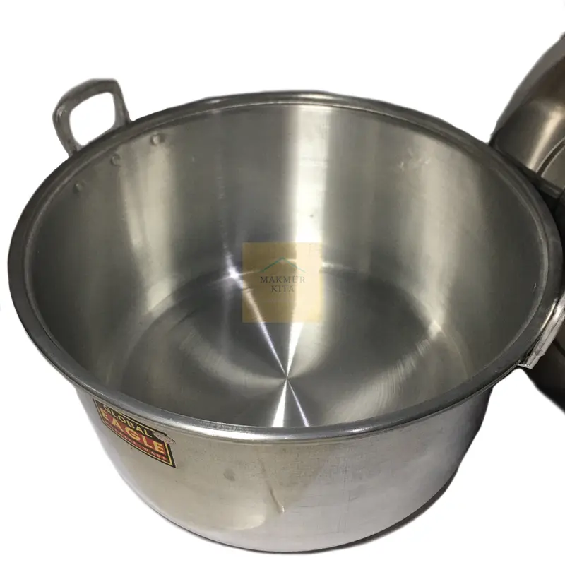 Panci Aluminium 33 36 40 45 CM Global Eagle Besar / Panci Besar Jawa Maspion / Panci Masak Jumbo 2