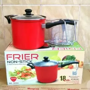 Maspion Multi Fryer Deep Frier Non Stick Maspion Multi Fryer Deep Frier Non Stick