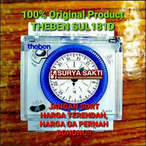 Timer Analog 24 jam THEBEN SUL 181 d / sul181d 100% Original