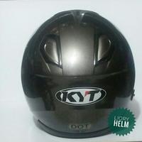 Gambar Helm KYT KYOTO ORIGINAL - KYT KYOTO SOLID GUNMETAL (CLEAR) dari LIORY HELM Kota Bekasi 4 Tokopedia