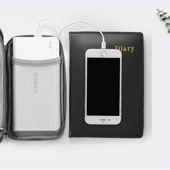 Tas hp , gadget , power Bank dua kantong / DOUBLE POUCH digital BAONA 3