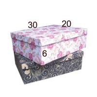 Gambar Kotak Hadiah Karton Tebal untuk Kado Motif Kertas Kado 30 x 20 x 6 dari Rahmah Tas Kertas dan Kemasan Kab. Sleman 5 Tokopedia