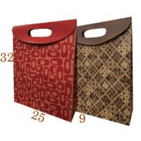 Gambar Tas Kertas Kraft Tutup Belanja Hadiah Kado 25 x 9 x 32 dari Rahmah Tas Kertas dan Kemasan Kab. Sleman 1 Tokopedia