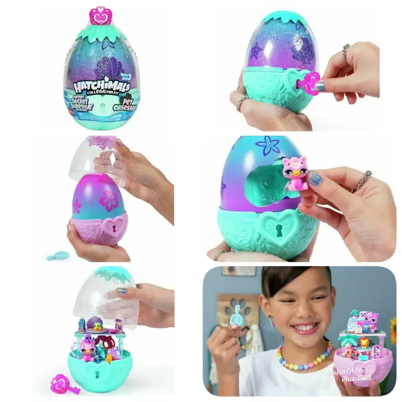 HATCHIMALS COLLEGGTIBLES PET OBSESSED SERIES 3 ORIGINAL 1