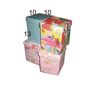 Gambar Kotak Hadiah Karton Tebal untuk Kado Motif Kertas Kado 10 x 10 x 13 dari Rahmah Tas Kertas dan Kemasan Kab. Sleman Tokopedia