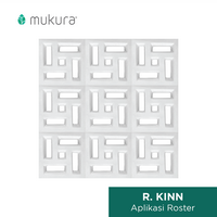 Gambar Roster Keramik Minimalis Anti Tampias Mukura Motif Kinn - Putih dari Roster Granit Mukura Kota Administrasi Jakarta Utara 1 Tokopedia