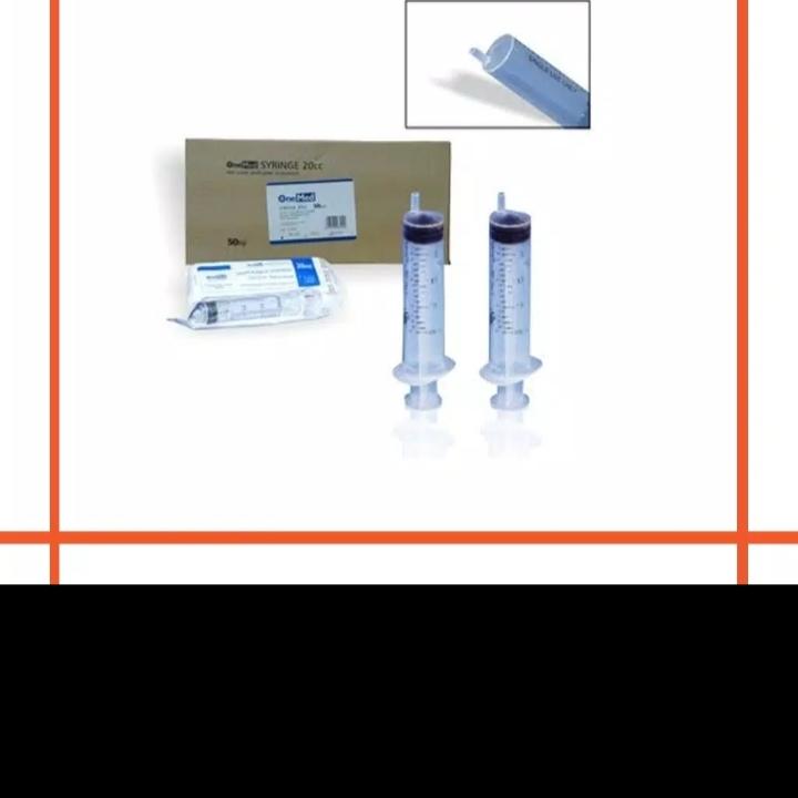 spuit 20 cc lubang samping/ box onemed non nedle
