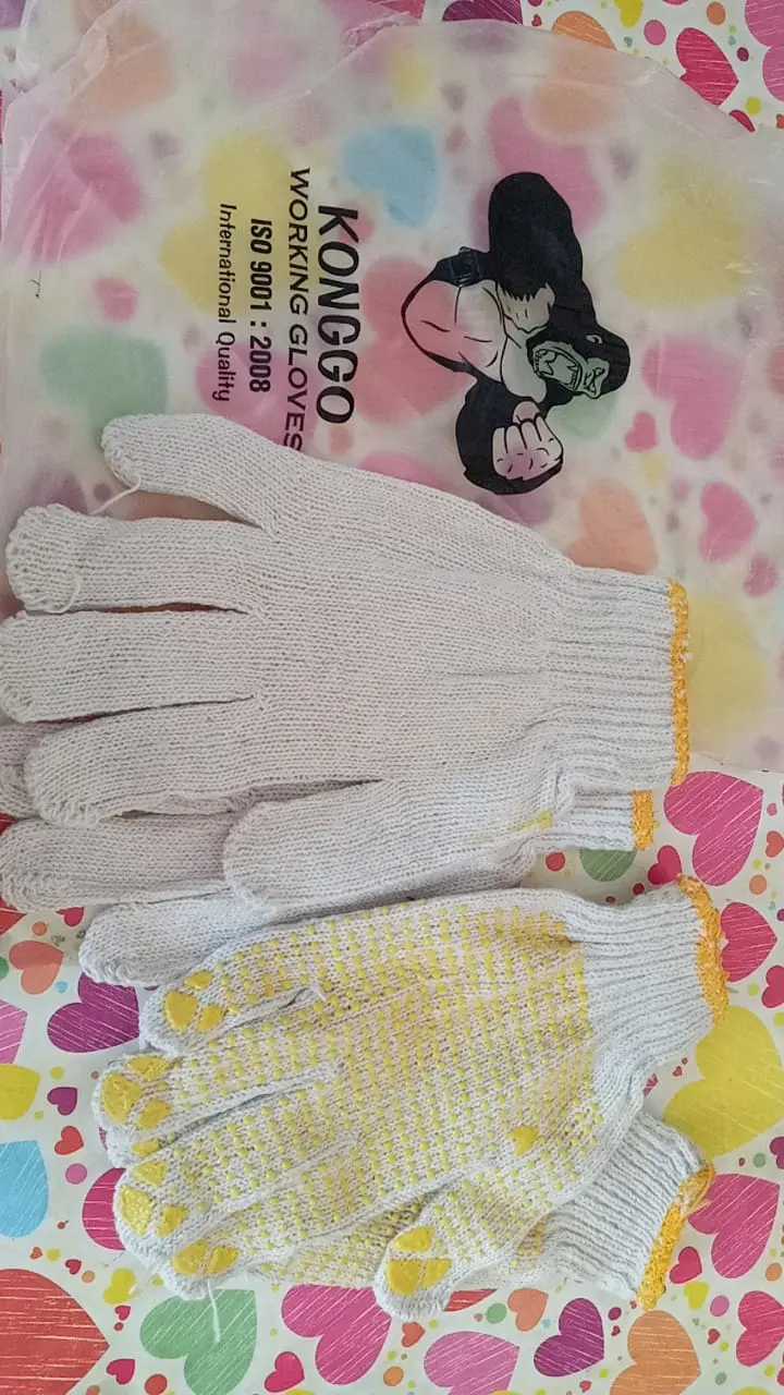 sarung tangan bintik dot / sarung tangan dot bintik polkadot perlusin - Hitam, rusa