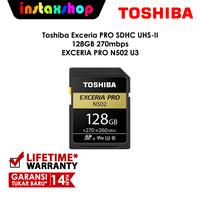 Gambar Toshiba Exceria PRO SDHC UHS-II Card - 128G (R270/W260) dari Instaxshop Kota Bandung 1 Tokopedia