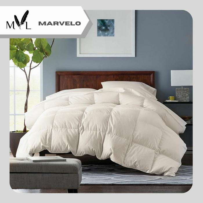Gambar Marvelo Bedcover Sprei Set Katun Tinggi 30 Putih Tulang Size 180 cm dari Marvelo Bedding Kab. Sleman Tokopedia