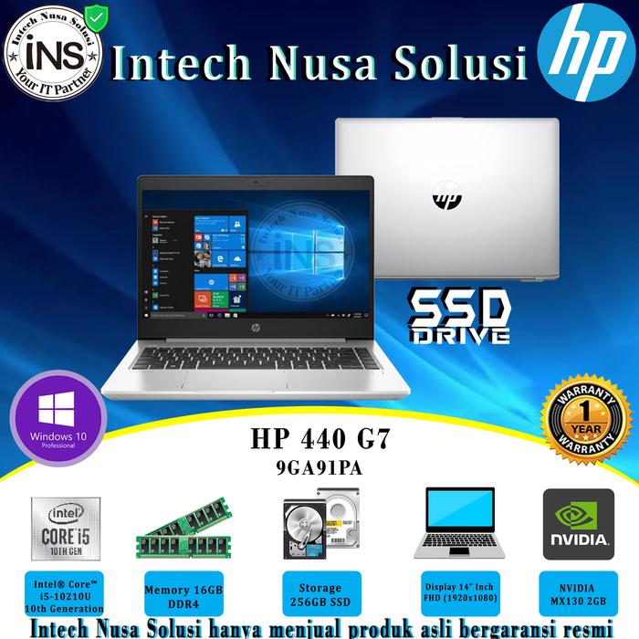HP ProBook 440 G7 I5-10210U 16GB 512GB SSD 13.3 - Grade A - Adria Net