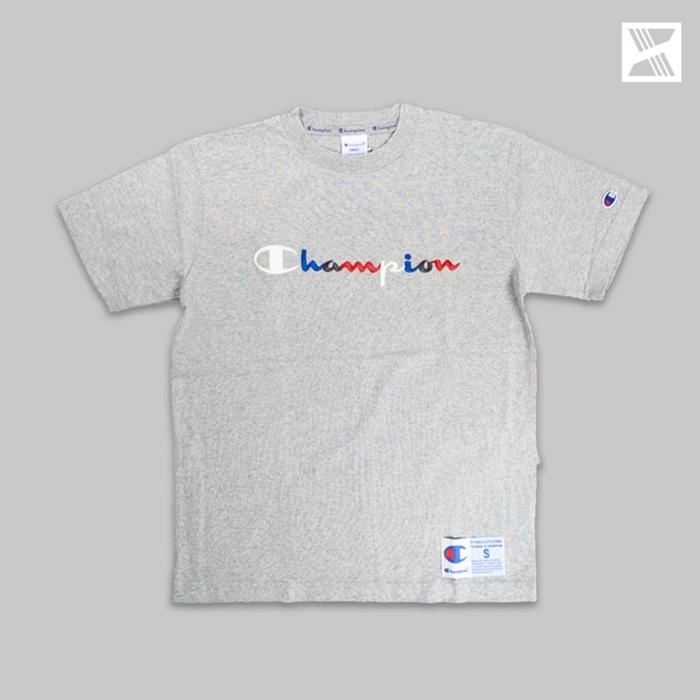Gambar Champion Tee C3-H371-Grey 100% Authentic - XL dari sneaker4play Kota Tangerang Tokopedia