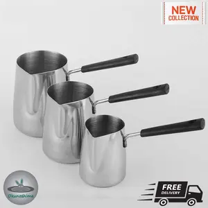 Long Handle Pitcher Pitcher Kopi Espresso Latte Stainless Steel - S07