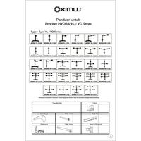 Gambar BRACKET TV OXIMUS HYDRA YL YD PART - SA-01 SINGLE ARM dari Oximus Indonesia Kota Depok 3 Tokopedia