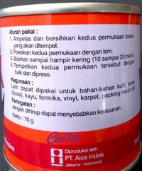 Gambar Lem Fox Kuning / Aibon / Glue 70 gram Kaleng dari CENTRO TRADING Kota Bandung 3 Tokopedia