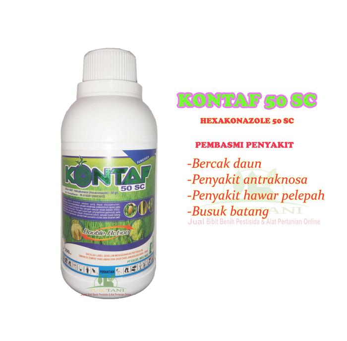 Gambar Obat Jamur Fungisida Kontaf 50 SC 200 ML Heksakonazol dari PUROTANI.ID Kab. Purworejo Tokopedia