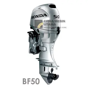 Mesin Tempel Perahu Outboard Motor Honda BF50 4 Tak Elektrik Starter