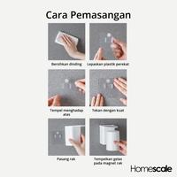 Gambar Tempat Sikat Gigi Dengan Gelas - Putih dari Homescaleid Kota Tangerang Selatan 5 Tokopedia