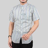 Gambar Kemeja Pria Shanghai Short Sleeve Black Yellow Line - Black Yellow, M dari DETAK ORIGINAL Kota Tangerang 3 Tokopedia