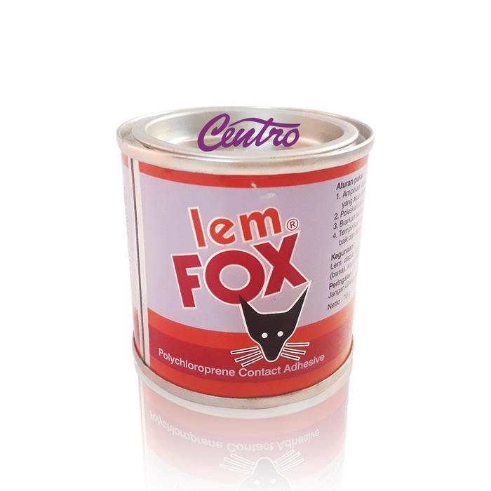 Gambar Lem Fox Kuning / Aibon / Glue 70 gram Kaleng dari CENTRO TRADING Kota Bandung Tokopedia