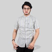 Gambar Kemeja Pria Shanghai Short Sleeve Black Yellow Line - Black Yellow, M dari DETAK ORIGINAL Kota Tangerang 4 Tokopedia