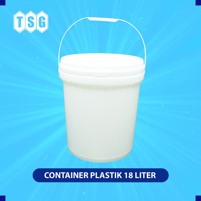 Gambar Pail 18 L / Ember Plastik Cat / Makanan (Baru) dari TANSRI GANI Kab. Bekasi Tokopedia