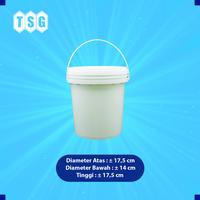 Gambar Pail 2.5 L / Ember Plastik Cat / Makanan (Baru) dari TANSRI GANI Kab. Bekasi 3 Tokopedia