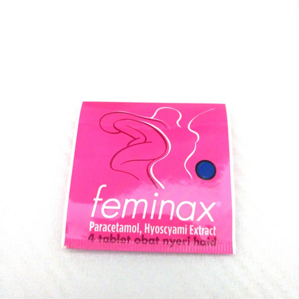 feminax strip 4 tablet obat nyeri haid menstruasi datang bulan