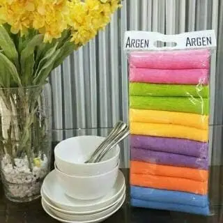 Kain Lap Microfiber 35x35Cm Isi 12pcs