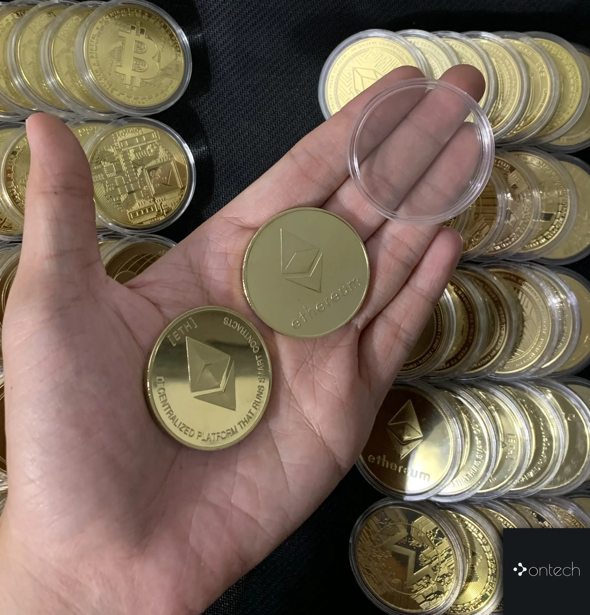 Ethereum coin fisik asli - Bitcoin Fisik Gift/Souvenir