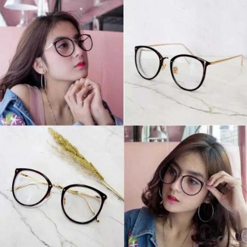 frame kacamata wanita gratis lensa minus, plus dan cylinder 1