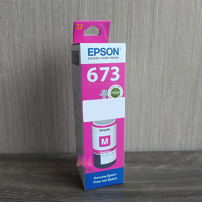 Gambar Tinta Printer EPSON 673 Original - Hitam dari Madya Computer Kab. Banyumas 5 Tokopedia