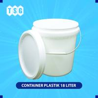 Gambar Pail 18 L / Ember Plastik Cat / Makanan (Baru) dari TANSRI GANI Kab. Bekasi 2 Tokopedia