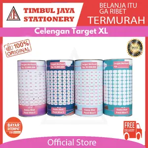 Celengan Kaleng Tabung Extra Besar