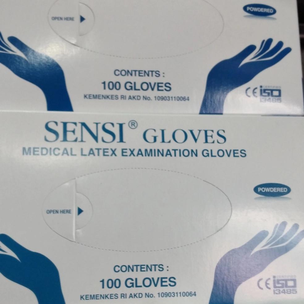 sarung tangan sensi isi 100 - S