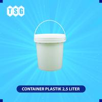 Gambar Pail 2.5 L / Ember Plastik Cat / Makanan (Baru) dari TANSRI GANI Kab. Bekasi 1 Tokopedia