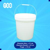 Gambar Pail 18 L / Ember Plastik Cat / Makanan (Baru) dari TANSRI GANI Kab. Bekasi 3 Tokopedia