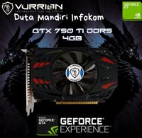 Gambar VURRION GeForce GTX 750 Ti 4GB DDR5 128Bit - Single Fan dari Duta Mandiri Infokom Kota Administrasi Jakarta Pusat 2 Tokopedia