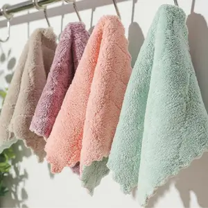 Kain lap anti minyak microfiber-Random