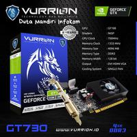 Gambar VURRION GeForce GT 730 4GB DDR3 128Bit - Low Profile Single Fan Real Capacity dari Duta Mandiri Infokom Kota Administrasi Jakarta Pusat 1 Tokopedia
