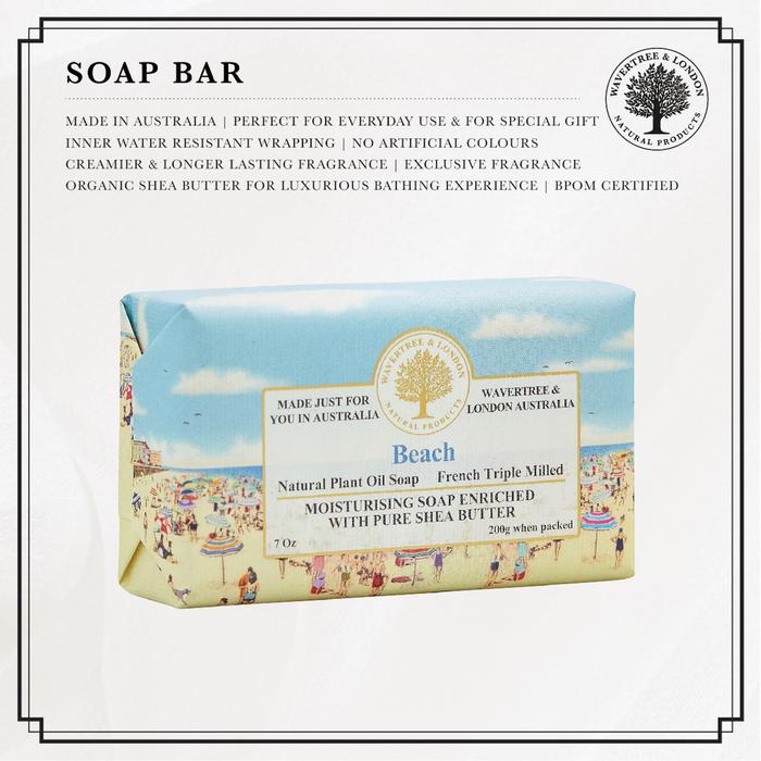 Gambar Wavertree and London Beach Sabun Mandi 200 GRAM Soap Bar Organik dari Wavertree and London Indonesia Kab. Tangerang Tokopedia